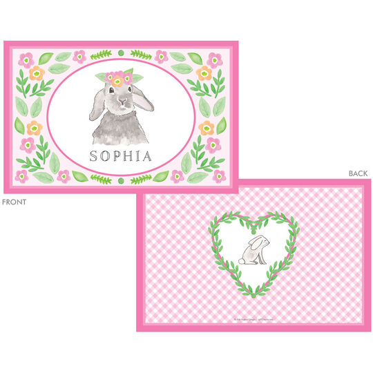 Bunny Love Laminated Placemat